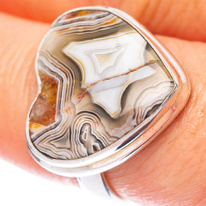 Laguna Lace Heart Ring Size 8 (925 Sterling Silver) R1611