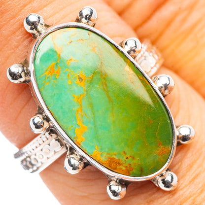 Royston Turquoise Ring Size 7 (.925 Sterling Silver)