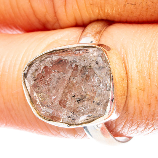 Herkimer Diamond 925 Sterling Silver Ring Size 9.25 (925 Sterling Silver) R6162