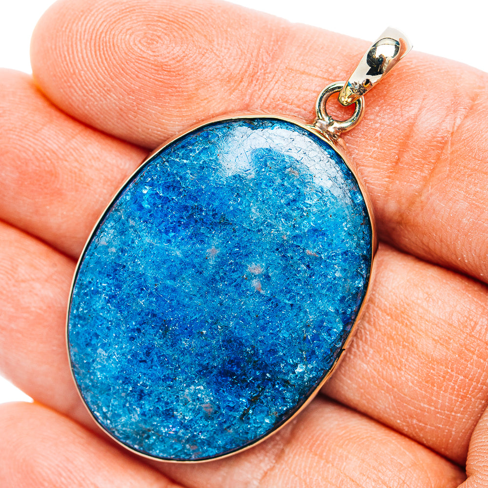 Apatite Pendant 2" (German Silver)
