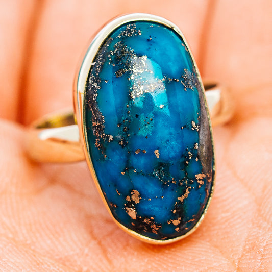 Persian Turquoise Ring Size 6.5 (German Silver)