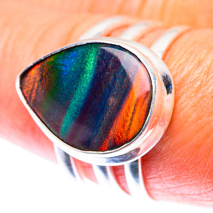 Aura Opal Ring Size 8.25 (925 Sterling Silver) RING140103