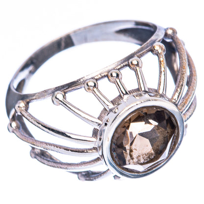 Value Smoky Quartz Ring Size 6.75 (925 Sterling Silver) R3324