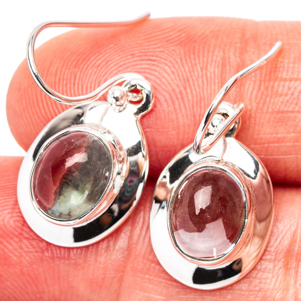 Premium Aquamarine Earrings 1 1/8" (.925 Sterling Silver)