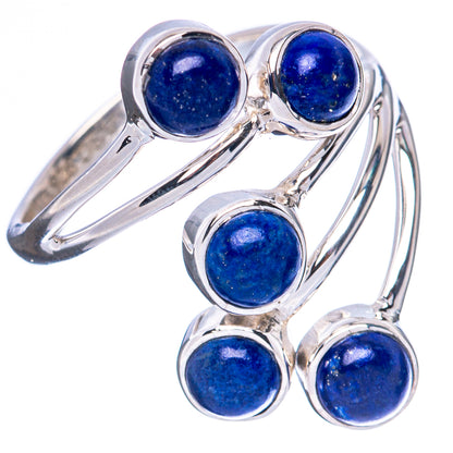 Premium Lapis Lazuli Ring Size 8 (925 Sterling Silver) R3606