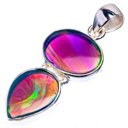 Aura Opal Pendant 1 5/8" (925 Sterling Silver) P39253