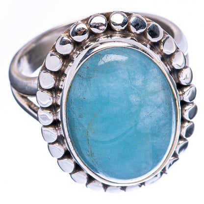 Aquamarine Ring Size 6 (925 Sterling Silver) R2326