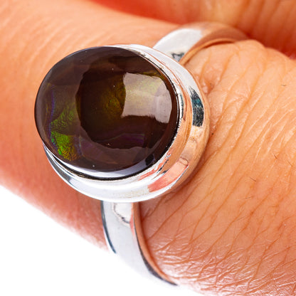 Rare Mexican Fire Agate Ring Size 7.25 (925 Sterling Silver) R146709