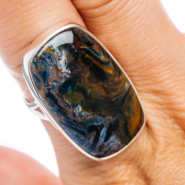 Premium Pietersite Ring Size 9.25 (.925 Sterling Silver)