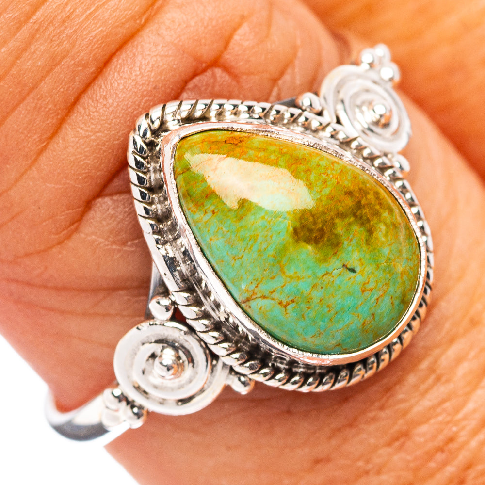 Mojave Turquoise Ring Size 9.25 (.925 Sterling Silver)