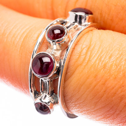 Premium Garnet Ring Size 8 (925 Sterling Silver) R141773