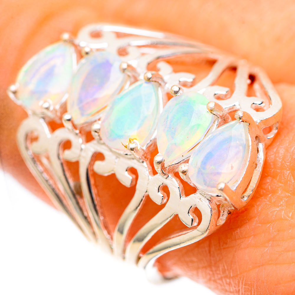 Ethiopian Opal 925 Sterling Silver Ring Size 9.25 (925 Sterling Silver) RING139526