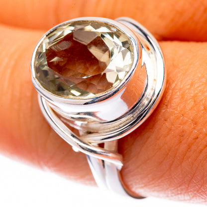 White Quartz Ring Size 8.5 (925 Sterling Silver) R140557