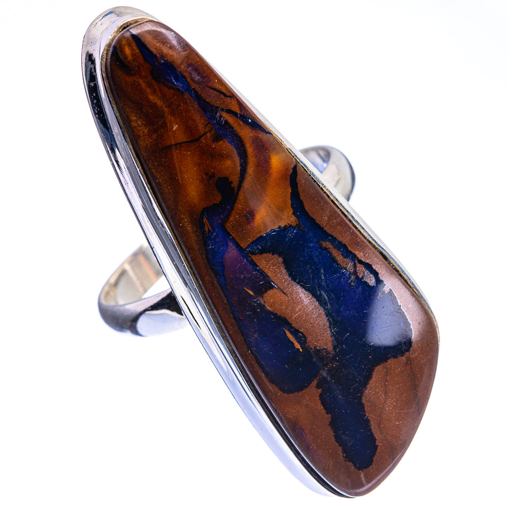 Huge Boulder Opal Ring Size 11.5 (925 Sterling Silver) R142518
