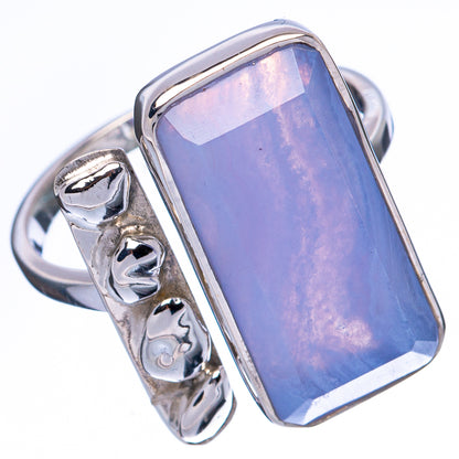 Asc Premium Blue Lace Agate Ring Size 8 (925 Sterling Silver) R3525