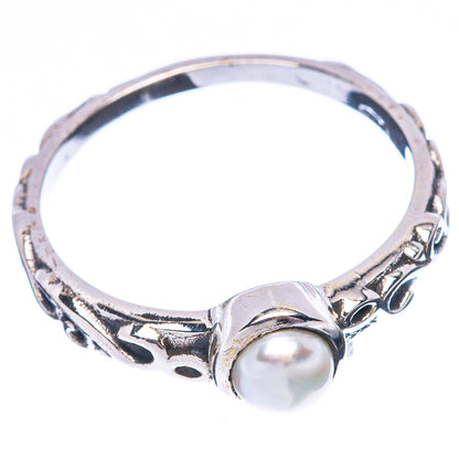 Rainbow Moonstone Ring Size 7 (925 Sterling Silver) R5517