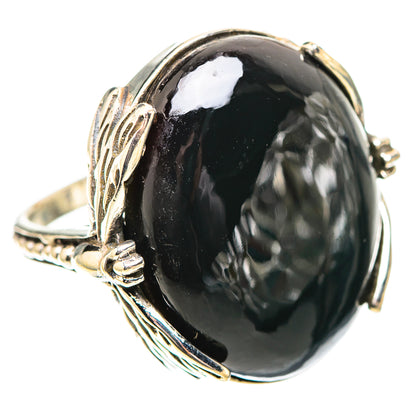 Black Onyx 925 Sterling Silver Ring Size 6.25 (925 Sterling Silver) RING139437