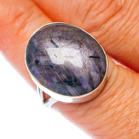 Premium Star Ruby Ring Size 8.75 (.925 Sterling Silver)