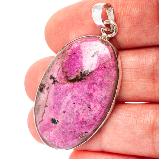 Premium Cobalto Calcite Pendant 1 3/4" (.925 Sterling Silver)