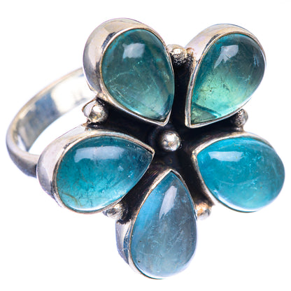 Blue Fluorite Ring Size 6 (925 Sterling Silver) RING143400