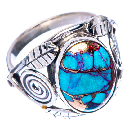 Spiny Oyster Turquoise Ring Size 6.75 (925 Sterling Silver) R144905