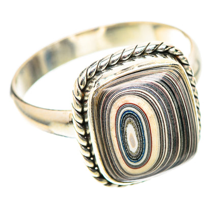Fordite Ring Size 12.25 (925 Sterling Silver) RING138516