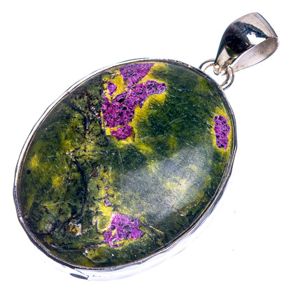 Atlantisite 925 Sterling Silver Pendant 1 7/8"