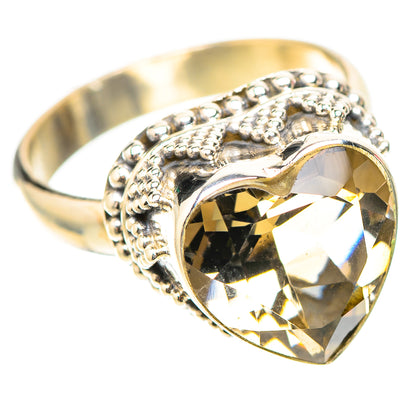 Smoky Quartz Ring Size 6 (925 Sterling Silver) RING138481