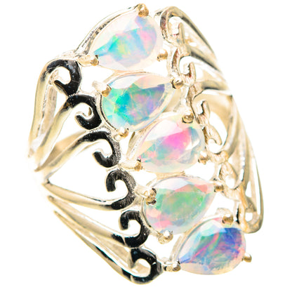 Ethiopian Opal 925 Sterling Silver Ring Size 6.5 (925 Sterling Silver) RING139356