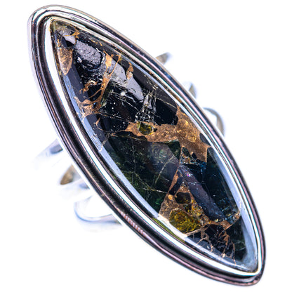 Large Mohave Black Onyx 925 Sterling Silver Ring Size 6.25 (925 Sterling Silver) RING140451