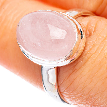 Rare Morganite Ring Size 7.5 (925 Sterling Silver) R2050