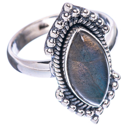 Labradorite 925 Sterling Silver Ring Size 6.75 (925 Sterling Silver) R5382
