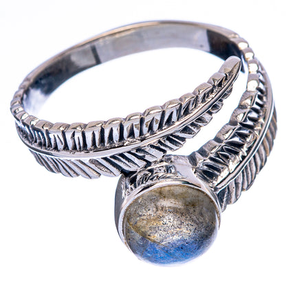 Labradorite Ring Size 8.75 (925 Sterling Silver) R146093