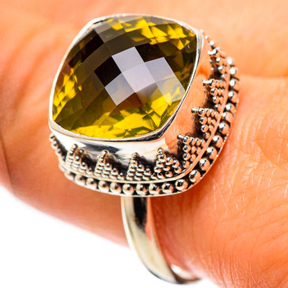 Faceted Citrine Ring Size 10 (925 Sterling Silver) RING138865