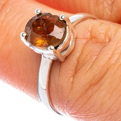 Rare Andalusite Ring Size 6.25 (925 Sterling Silver) R146726