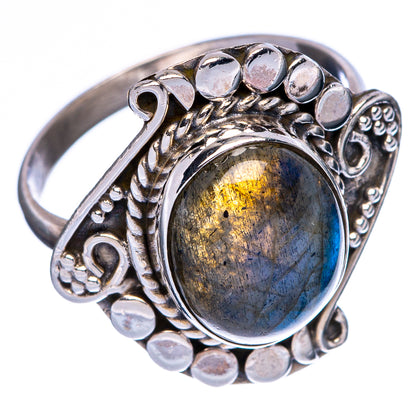 Labradorite Ring Size 7 (925 Sterling Silver) R146206