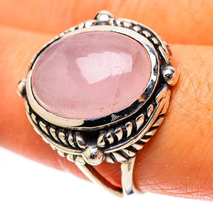 Rose Quartz Ring Size 9.25 (925 Sterling Silver) RING138803