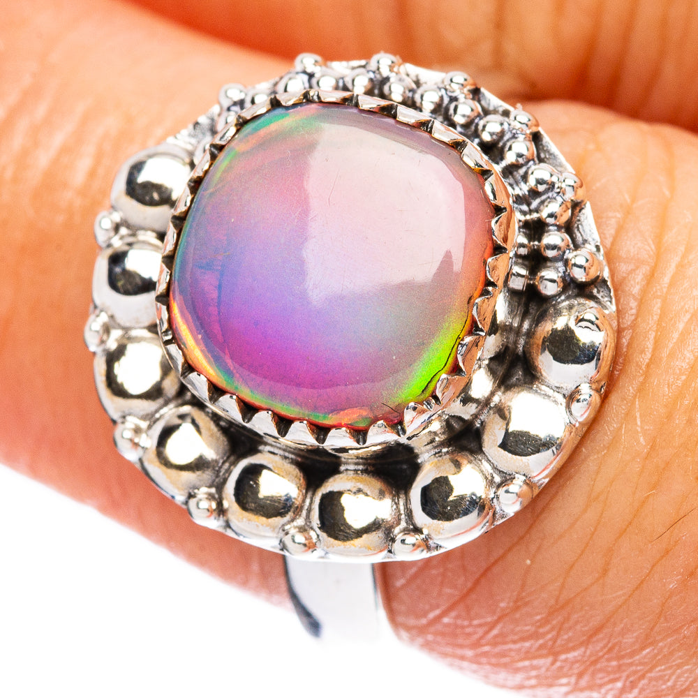 Aura Opal Ring Size 7 (925 Sterling Silver) R4582