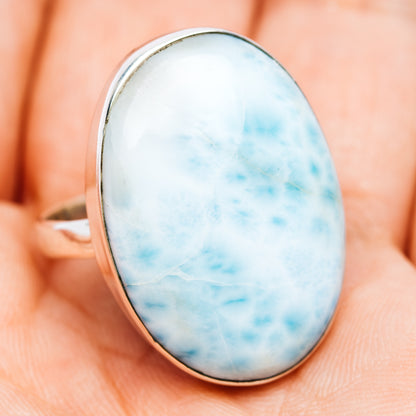 Larimar Ring Size 9.25 (.925 Sterling Silver)