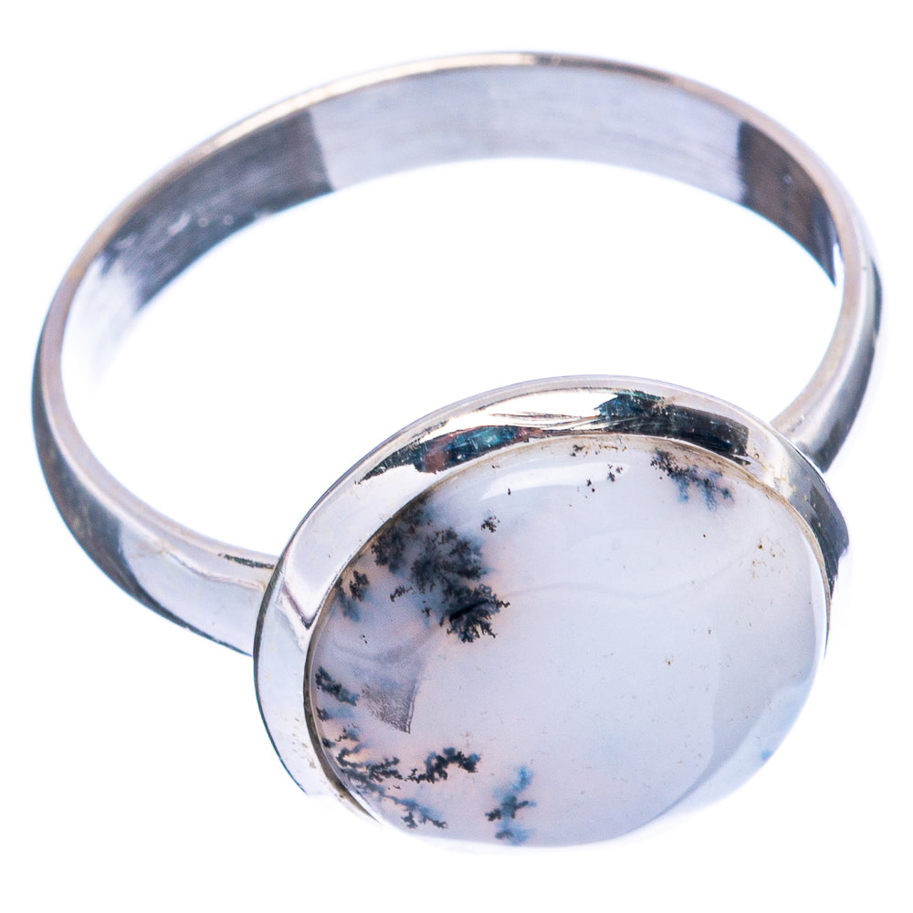 Dendritic Opal Ring Size 10 (925 Sterling Silver) R4989