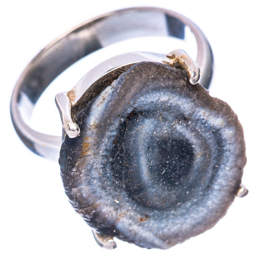 Desert Rose Druzy Ring Size 4.75 (925 Sterling Silver) R1664