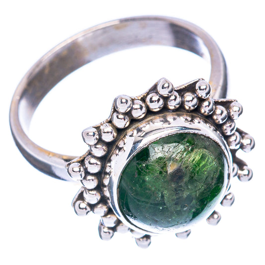 Rare Chrome Diopside Ring Size 6 (925 Sterling Silver) R2783