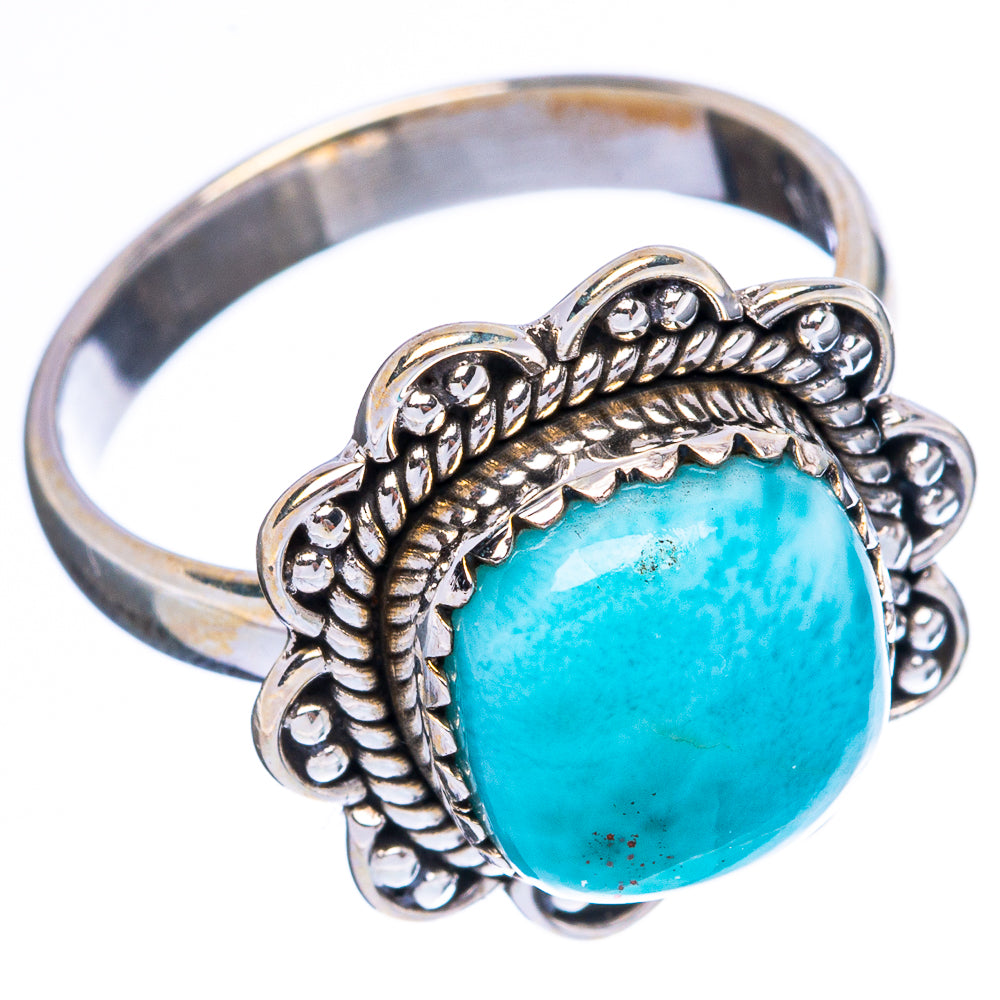Larimar Ring Size 8 (925 Sterling Silver) R4560