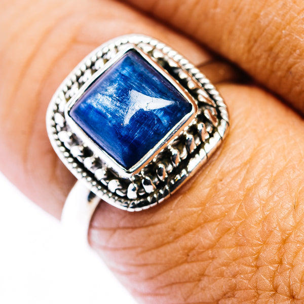 Kyanite Ring Size 8.5 (.925 Sterling Silver)