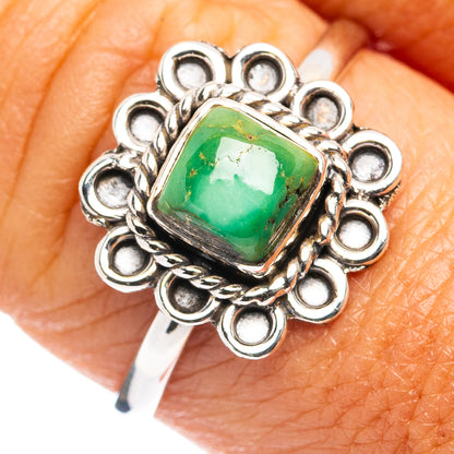 Palomino Turquoise Dainty Ring Size 8.75 (.925 Sterling Silver)