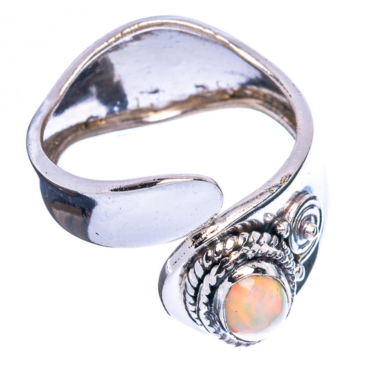 Rare  Ethiopian Opal Ring Size 7 (925 Sterling Silver) R3699