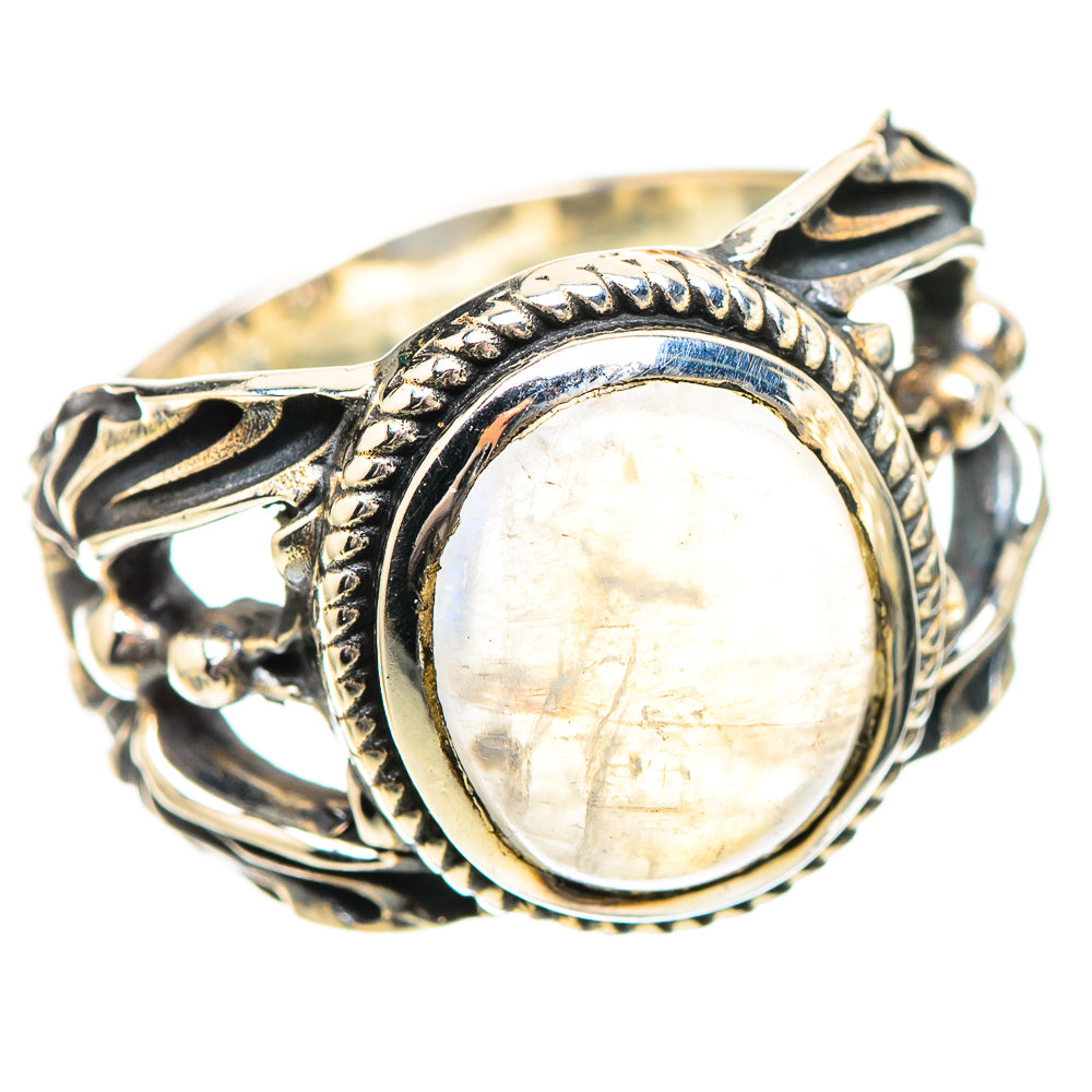 Rainbow Moonstone 925 Sterling Silver Ring Size 6.25 (925 Sterling Silver) RING139467