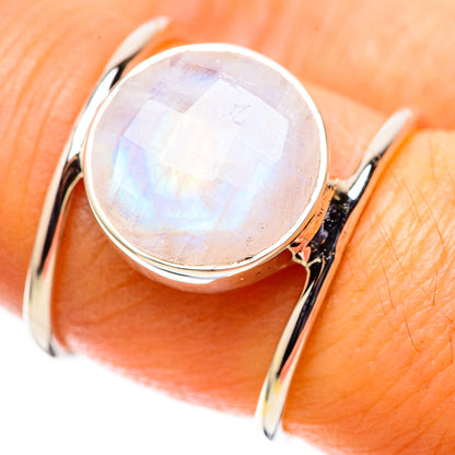 Premium Rainbow Moonstone Ring Size 6.5 (925 Sterling Silver) RING138132