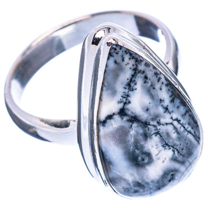 Dendritic Opal Ring Size 6 (925 Sterling Silver) R2944