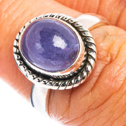 Rare Tanzanite Ring Size 6.5 (.925 Sterling Silver)